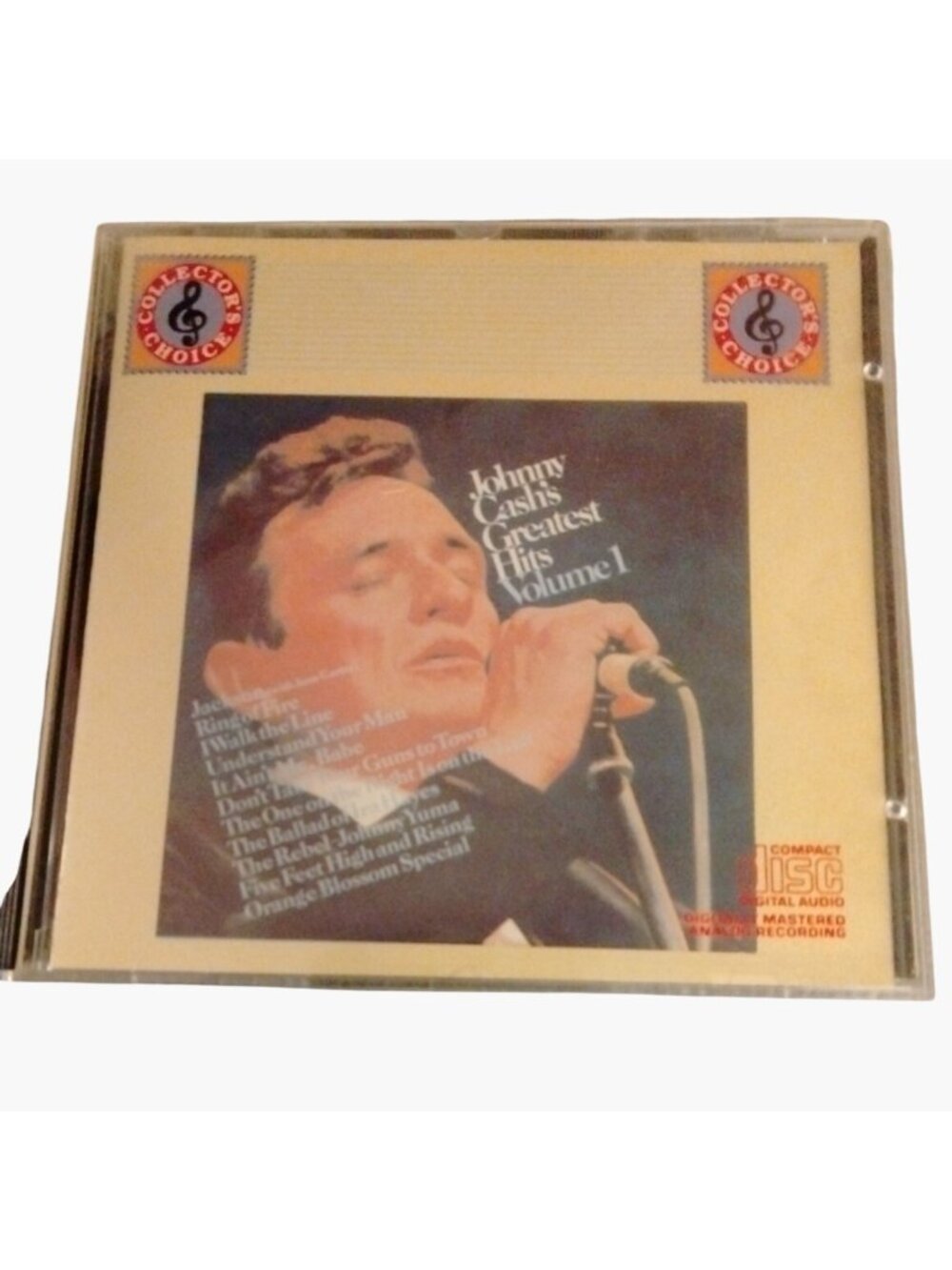 Johnny Cashs Greatest Hits Volume 1 CD Collectors Choice Edition Columbia Record